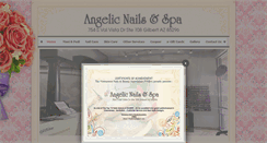 Desktop Screenshot of angelicnailspagilbert.com